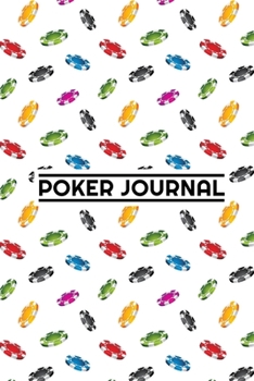 Paperback Poker Journal: Poker Notebook - 120 pages, 6x9 inches - Gift for poker players Book