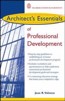 Paperback Architect's Essentials of Professional Development Book