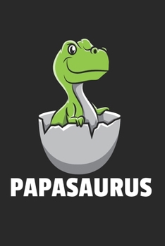 Dinosaurier Papa Notizbuch: Dinosaurier Dino Papa Notizbuch für Vater  / Notizheft / Notizblock A5 (6x9in) Dotted Notebook / Punkteraster / 120 gepunktete Seiten (German Edition)