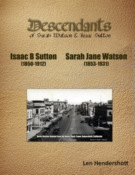 Paperback Descendants of Sarah Watson Book