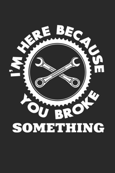 I'm here because you broke something: 6x9 DIY | grid | squared paper | notebook | notes