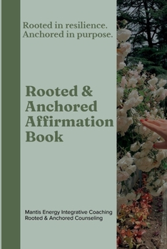 Paperback Rooted & Anchored Affirmation Book