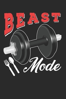 BENCH PRESS: Bench Press Notebook The perfect gift idea for bodybuilders or fitness fans. The book has 120 white pages with dot patterns that assist you in writing or sketching.