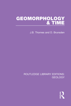 Paperback Geomorphology & Time Book