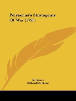 Paperback Polyaenus's Stratagems Of War (1793) Book