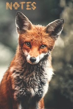 Paperback Notes: Composition notebook, cute fox, animal notebook for school or collage, home or work, perfect gift for animal lovers (1 Book