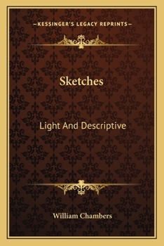 Paperback Sketches: Light And Descriptive Book