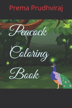 Paperback Peacock Coloring Book