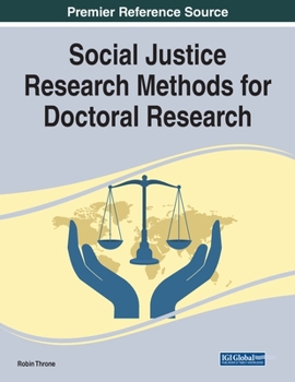Paperback Social Justice Research Methods for Doctoral Research Book