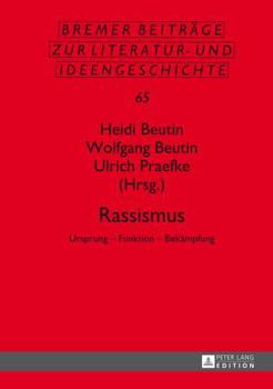 Hardcover Rassismus: Ursprung - Funktion - Bekaempfung [German] Book