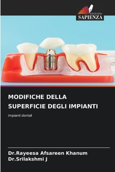 Paperback Modifiche Della Superficie Degli Impianti [Italian] Book