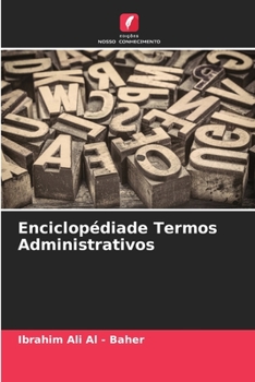 Paperback Enciclopédiade Termos Administrativos [Portuguese] Book