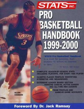 Paperback STATS Pro Basketball Handbook, 1999-2000 Book