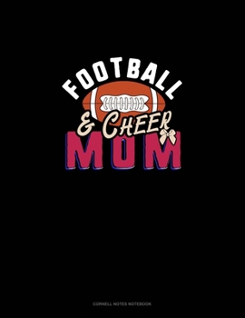 Paperback Football & Cheer Mom: Cornell Notes Notebook Book