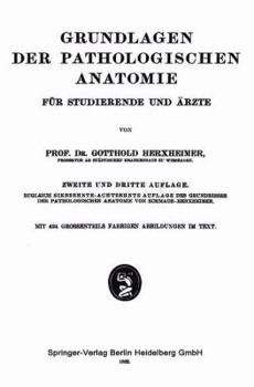 Paperback Grundlagen Der Pathologischen Anatomie: Für Studierende Und Ärzte [German] Book