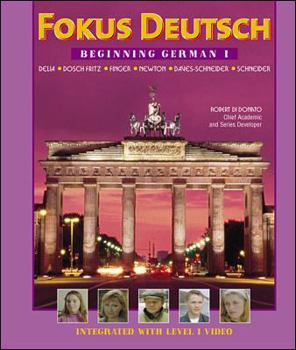 Hardcover Fokus Deutsch: Beginning German 1 Book