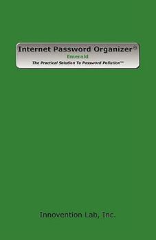 Paperback Internet Password Organizer: Emerald Book