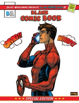 Paperback Blank Comic Book: Create Your Own Comics with this Comic Book Journal Notebook - 120 Pages of Fun and Unique Templates - A Large 8.5 x 11 Inches ... - Cartoon / Comic Book With Lots of Te Book