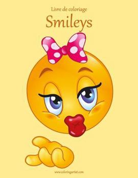 Paperback Livre de coloriage Smileys 4 [French] Book