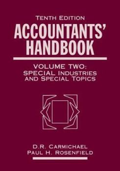 Paperback Accountants' Handbook, Special Industries and Special Topics Book