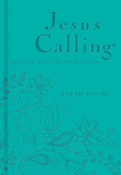 Imitation Leather Jesus Calling, Teal Leathersoft, with Scripture References: Enjoying Peace in His Presence (a 365-Day Devotional) Book