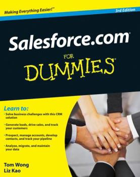 Paperback Salesforce.com for Dummies Book