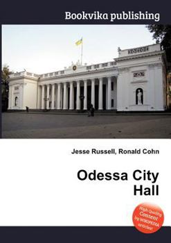 Paperback Odessa City Hall Book