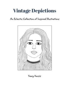 Paperback Vintage Depictions: An Eclectic Collection of Inspired Illustrations Book