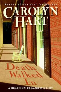 Hardcover Death Walked in: A Death on Demand Mystery Book