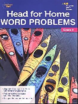 Paperback Head for Home: Word Problems Workbook Grade 2 Book