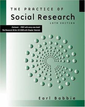 Hardcover The Practice of Social Research [With CDROM and Infotrac] Book