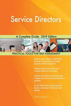 Paperback Service Directors A Complete Guide - 2019 Edition Book