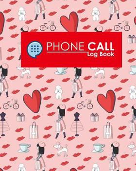 Paperback Phone Call Log Book