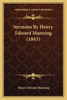 Paperback Sermons By Henry Edward Manning (1843) Book