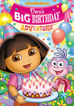 DVD Dora The Explorer: Dora's Big Birthday Adventure Book