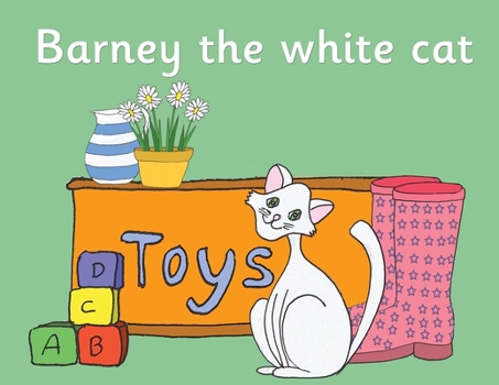 Paperback Barney the white cat Book