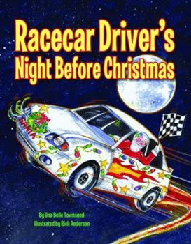 Hardcover Racecar Driver's Night Before Christmas Book