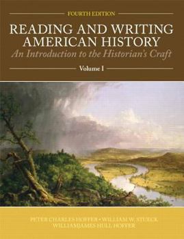 Paperback Reading and Writing American History Volume 1 Book