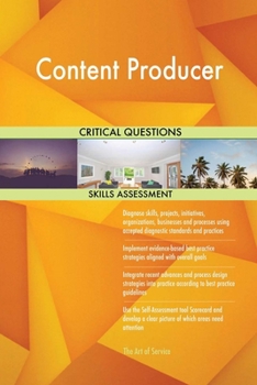 Paperback Content Producer Critical Questions Skills Assessment Book