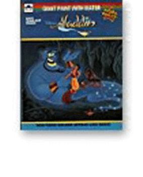 Hardcover Aladdin Giant Paint W/Water Book