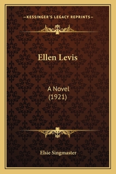 Paperback Ellen Levis: A Novel (1921) Book