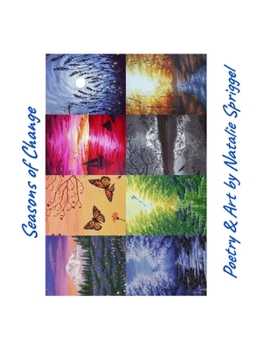 Paperback Seasons of Change: Poetry & Art Book