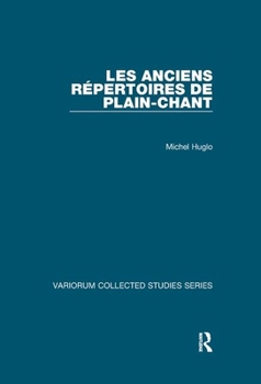Paperback Les Anciens Répertoires de Plain-Chant Book