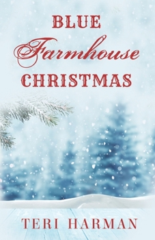 Paperback Blue Farmhouse Christmas Book
