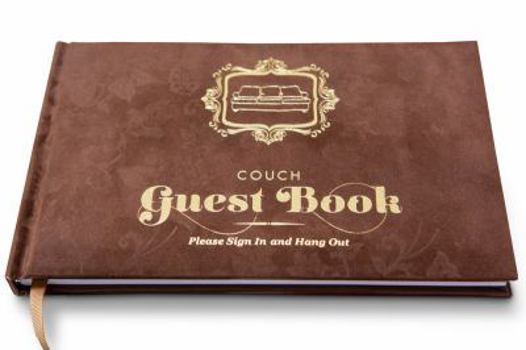 Hardcover Couch Guest Book