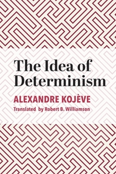 Hardcover The Idea of Determinism Book