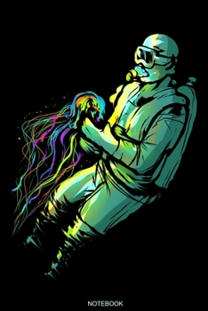 Notebook: Scuba Dive Notebook Travel Diary I Dive Officer Freediving Sport Gift for Scuba Certification Instructor Dive Master Booklet Underwater ... Sea I Size 6 x 9 I Ruled Paper I 120 Pages