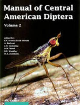 Hardcover Manual of Central American Diptera, Vol. 2 Book