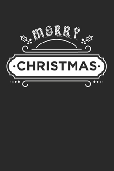 Paperback Merry Christmas: Calendar, weekly planner, diary, notebook, book 105 pages in softcover. One week on one double page. For all appointme Book
