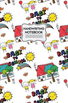 Handwriting Notebook: Back To School 100 pages Kindergarten-Ruled